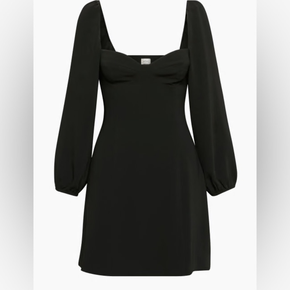 Aritzia Wilfred black dress